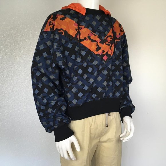 MCM Man Hooded Sweat Shirts Black Grey Color DM7 - Picture 3 of 7